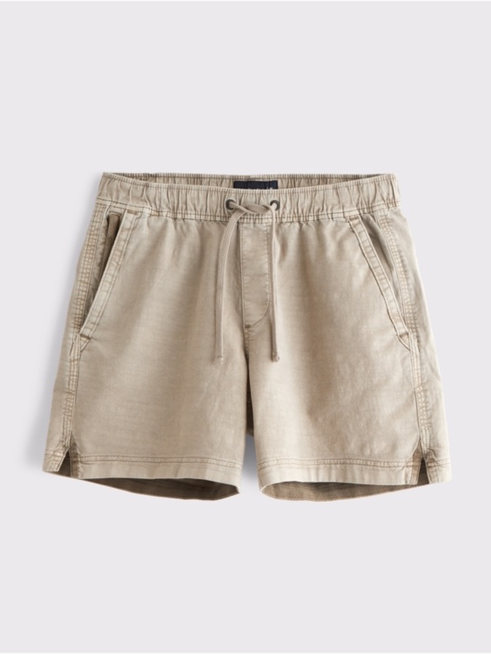 Abercrombie & Fitch Men's Drawstring Shorts - Beige